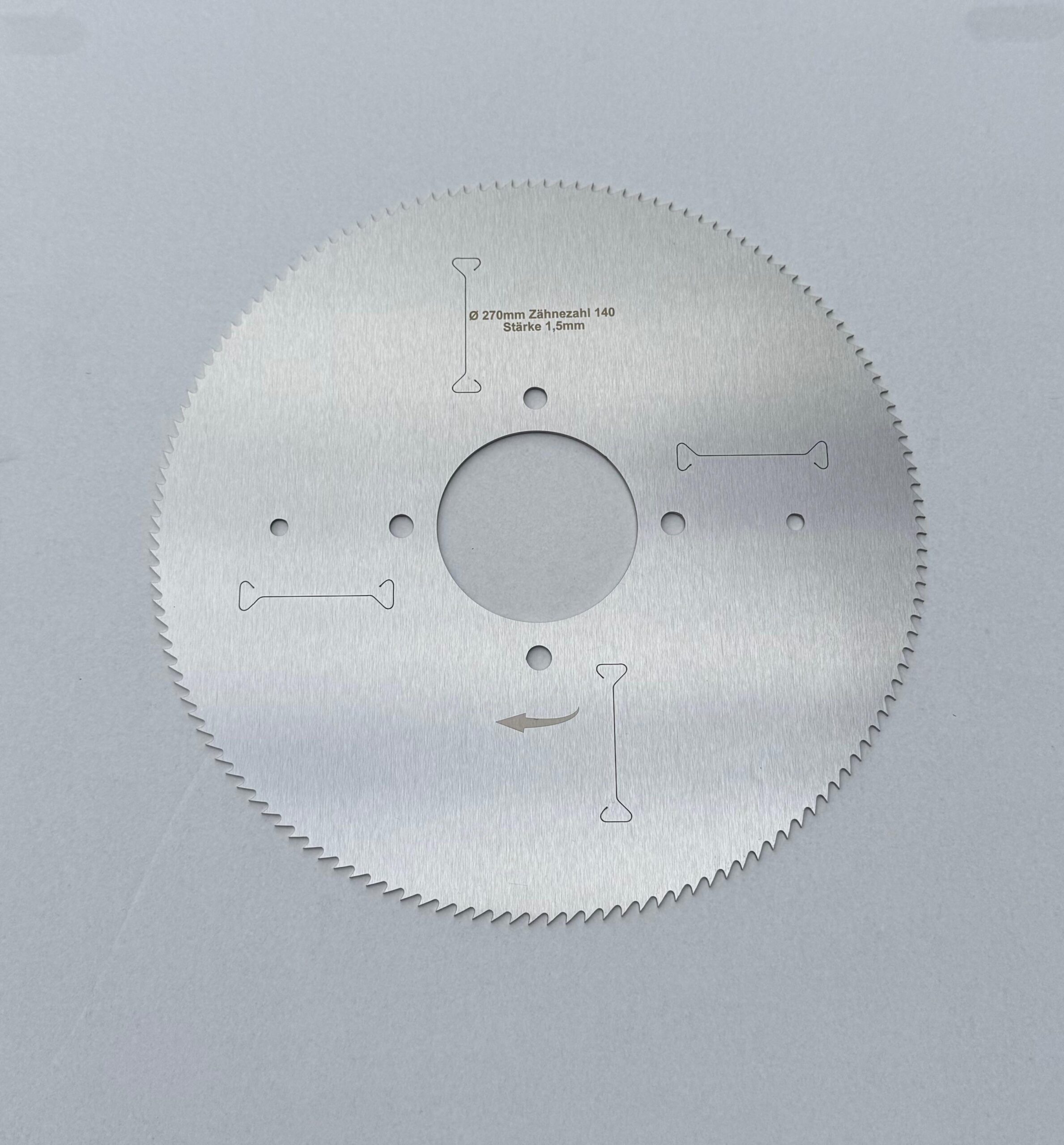 Knochensägeblatt EFA 270 x 1,5 x 70 mm 140 Zähne 003001536