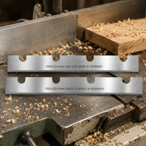 2 Stück Hobelmesser Holzher 260x32x3mm Typ: H1 – Bild 3