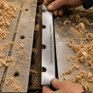 2 Stück Hobelmesser Holzher 260x32x3mm Typ: H1 – Bild 2