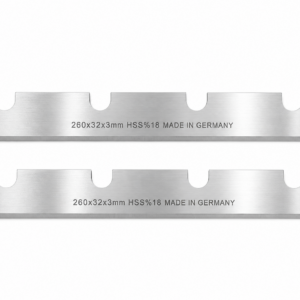 2 Stück Hobelmesser Holzher 260x32x3mm Typ: H1