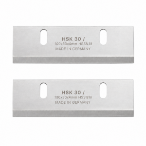 2 Stück Holz-Her HSK 30 100x30x4mm Hobelmesser