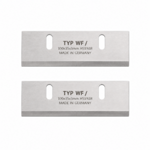 6 Stück Hobelmesser Holz-Her 100x35x3mm Typ: WF